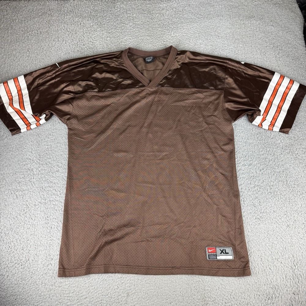 Cleveland Browns Blank Nike On Field Jersey NFL Ready For Customization Men's Xl